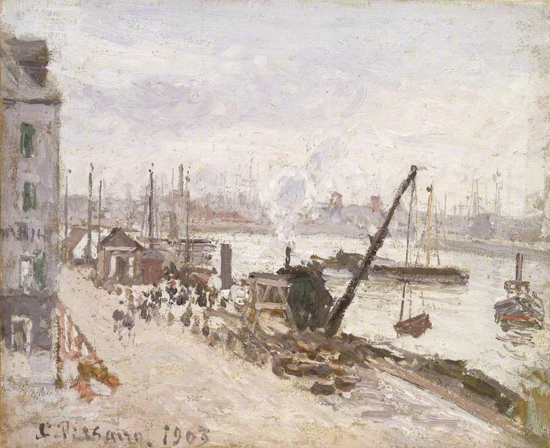 Banchina a Le Havre, 1903 - Ashmolean Museum, Oxford